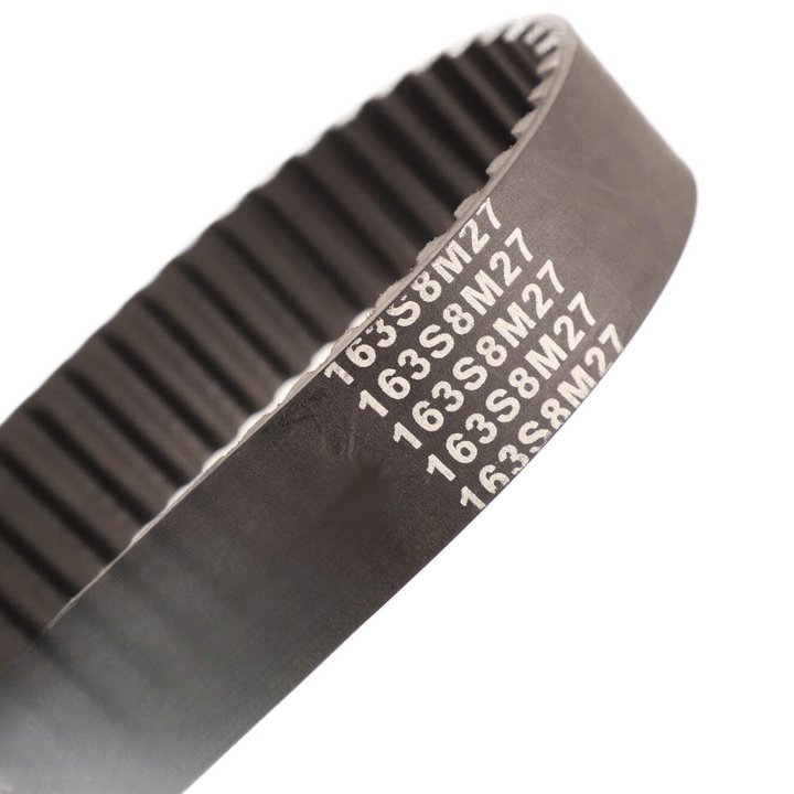 Multi-specification automotive belt tooth belt Automotive engine support custom automotive tooth belt for Engine 163S8M27