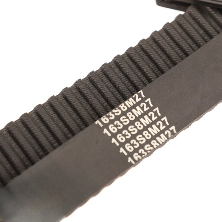 Multi-specification automotive belt tooth belt Automotive engine support custom automotive tooth belt for Engine 163S8M27