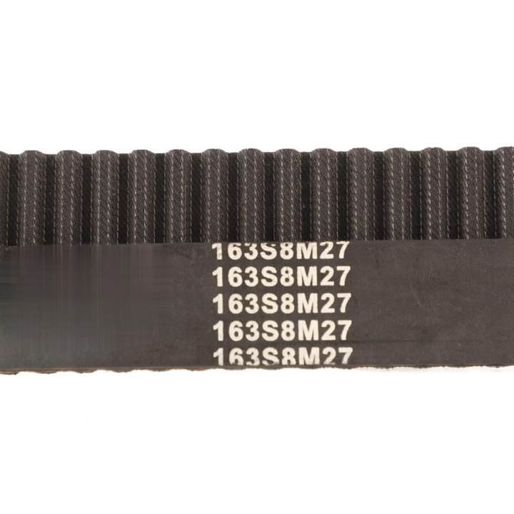 Multi-specification automotive belt tooth belt Automotive engine support custom automotive tooth belt for Engine 163S8M27