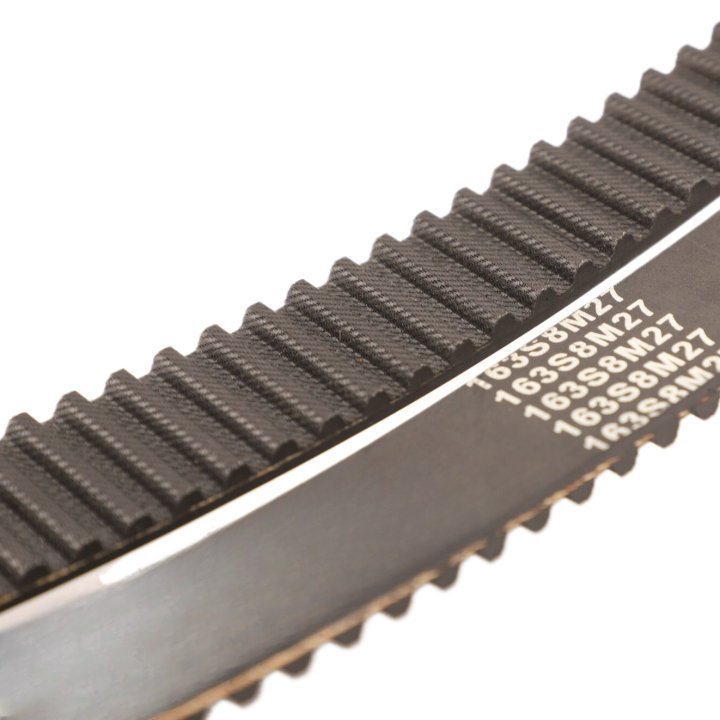 Multi-specification automotive belt tooth belt Automotive engine support custom automotive tooth belt for Engine 163S8M27