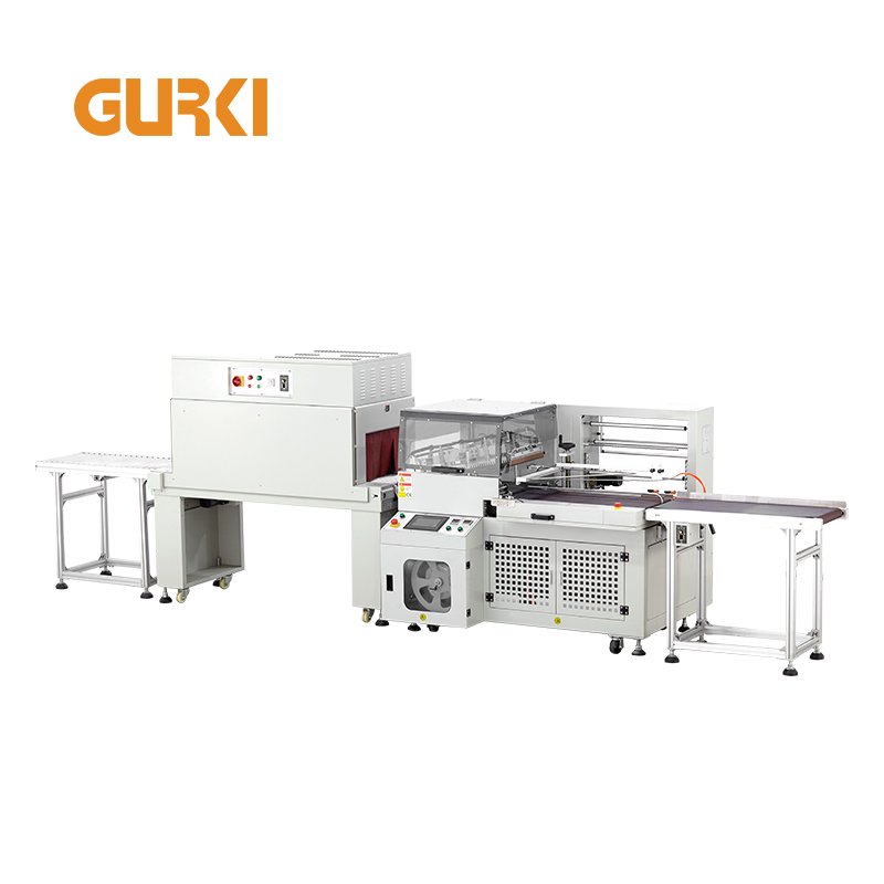 GURKI Semi-Auto Pof Film Shrink Wrap Packing Machine/ Bottle Wrapping Packaging Line/Wrapping Machine Paper