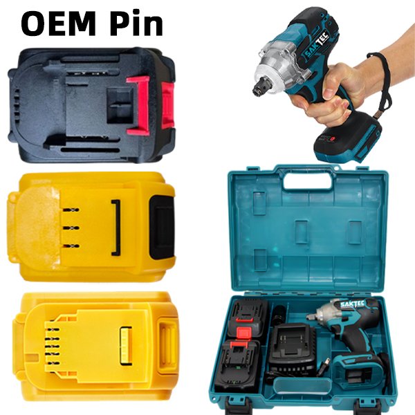 COOFIX New Arrival 488N.m 1/2 Inch Brushless Motor 20V Power Professional Battery Cordless Impact Electric Wrench