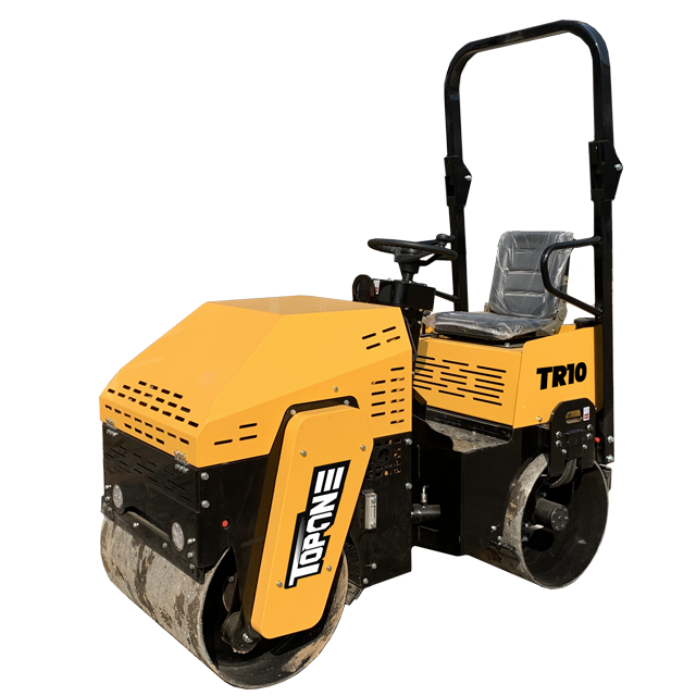 TR10 CE Mini Road Roller Compact 1Tons Road Construction Machine Equipments Mini Road Compact Roller