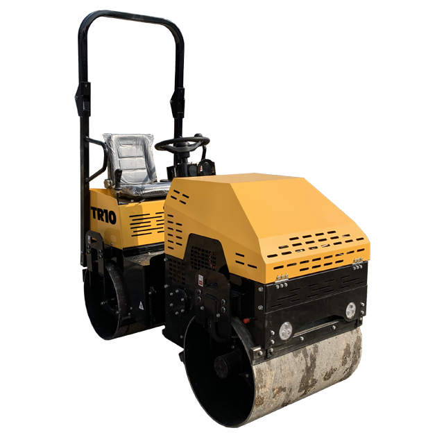 TR10 CE Mini Road Roller Compact 1Tons Road Construction Machine Equipments Mini Road Compact Roller