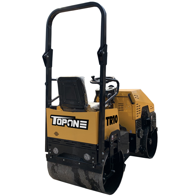 TR10 CE Mini Road Roller Compact 1Tons Road Construction Machine Equipments Mini Road Compact Roller