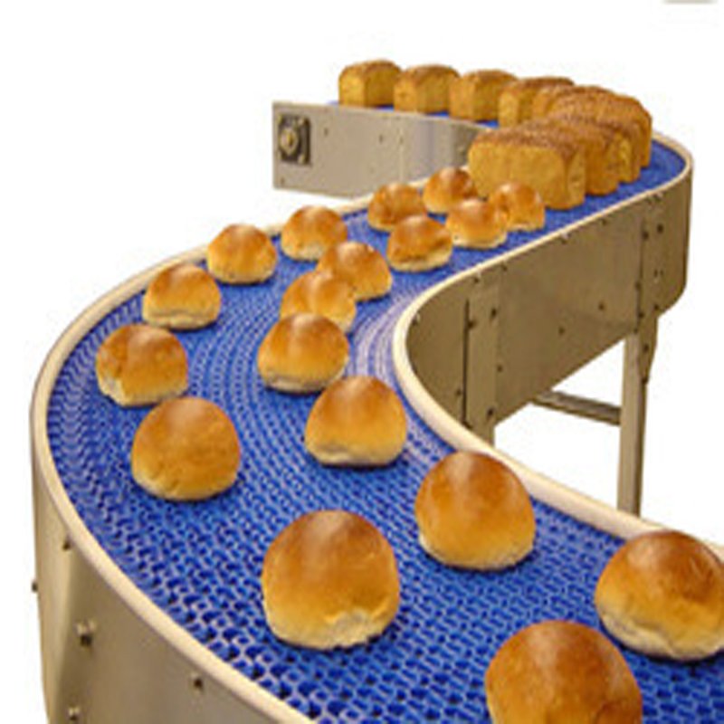 DLTE Curve/Turning Mesh Belt Conveyor Custom conveyor