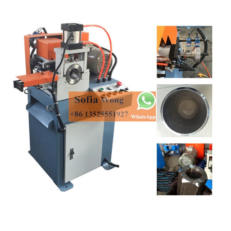 Steel Rod Bar Tube Beveling Machine Single Head Chamfering Machine Pipe End Chamfering Deburring Machine