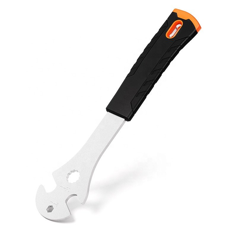 New Design Pedal Spanner Double Wrench for MTB/Road Bike Bike Pedal Wrench Extra Long Handle Cycling Bicycle Repair Tool