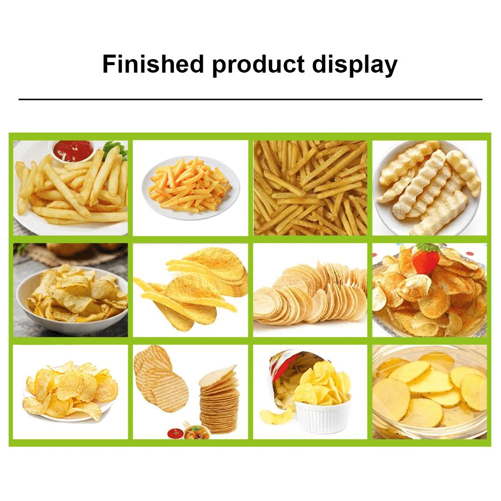 Low-Cost Potato Chips Line - Semi-Auto Washing Peeling Cutting Equipment for SMEs
