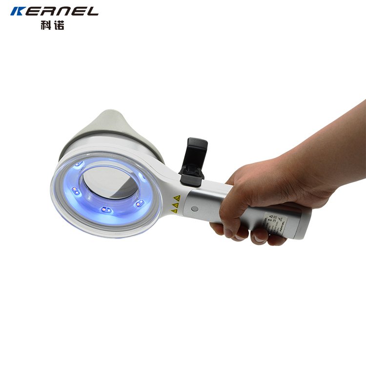 Clinical Portable Woods Lamp Skin Analysis UVA Lamp Magnifying Glass Vitiligo Psoriasis Observation