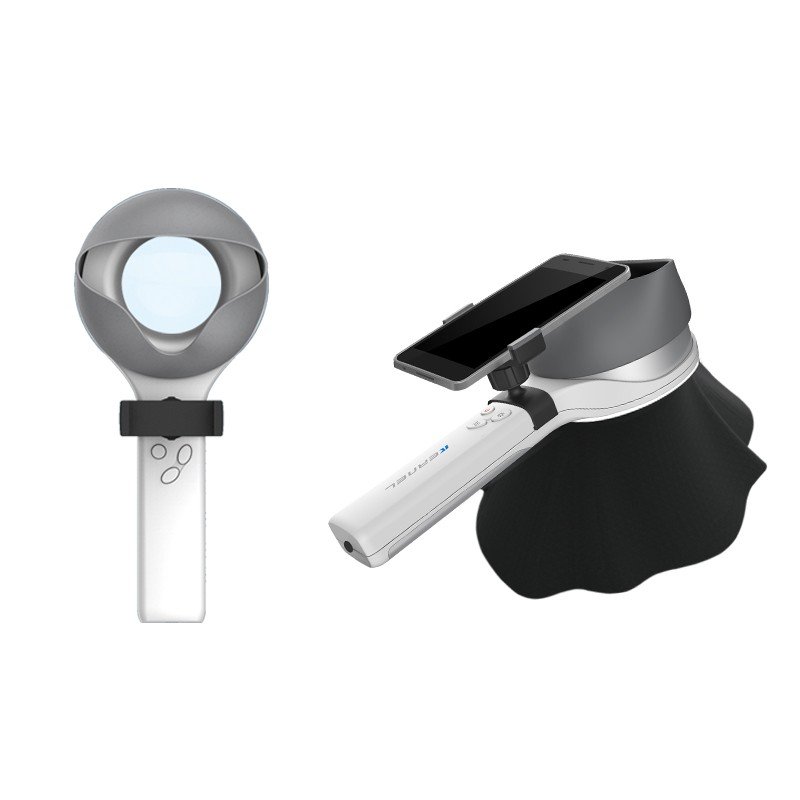 Clinical Portable Woods Lamp Skin Analysis UVA Lamp Magnifying Glass Vitiligo Psoriasis Observation