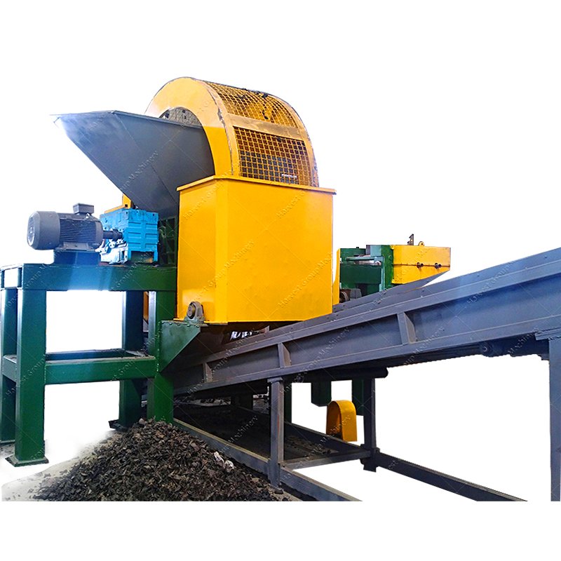 Used Industrial Tire Recycling Machine Core Gearbox with Motor Produces Rubber Powder for Construction Uses