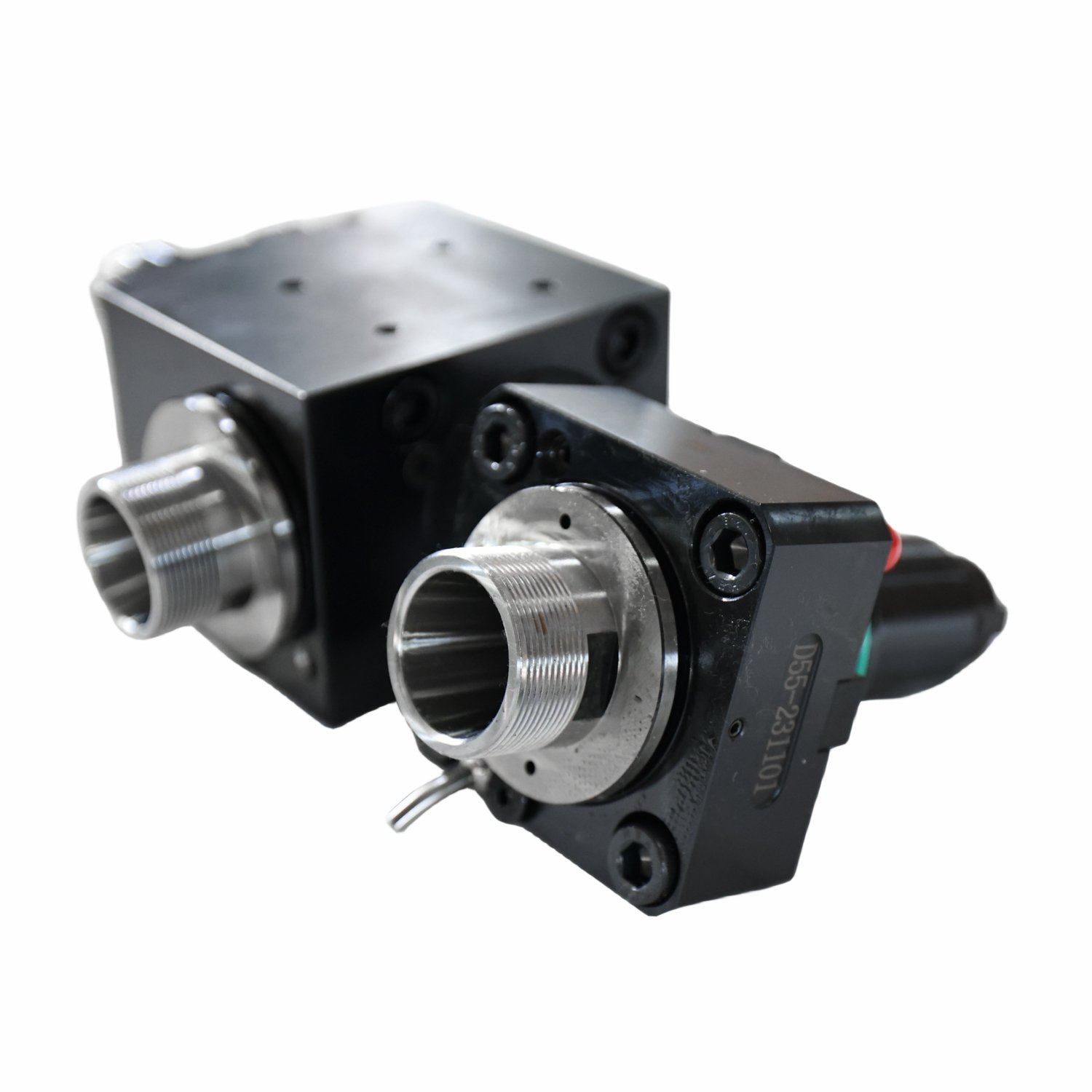 0 degree live tool power head for cnc lathe fast drilling and threading