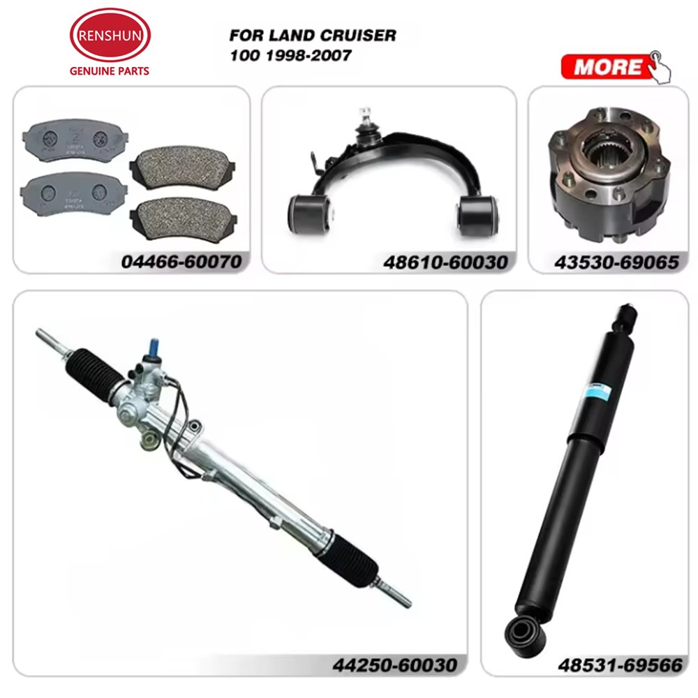 Renshun Engine Chassis Electrical Body Aftermarket OEM Car Spare Parts Auto Parts For TOYOTA LAND CRUISER 100 1FZFE FZJ10 1998