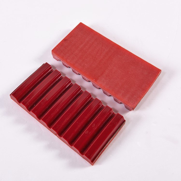 Customized Industrial PU Transmission Belt At20 Tooth Machine Timing Belt with Red Rubber