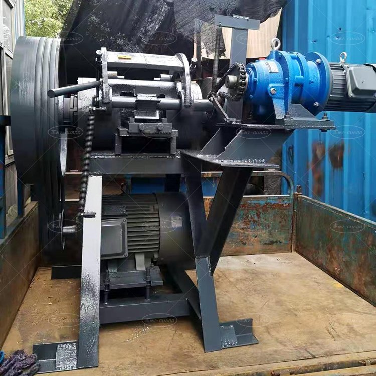 Waste Tyre Recycling Line Rubber Scrap Processing Machine Tire Rubber Steel Wire Separator Machine