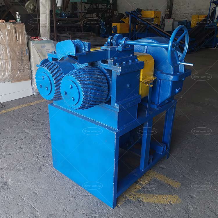 Waste Tyre Recycling Line Rubber Scrap Processing Machine Tire Rubber Steel Wire Separator Machine