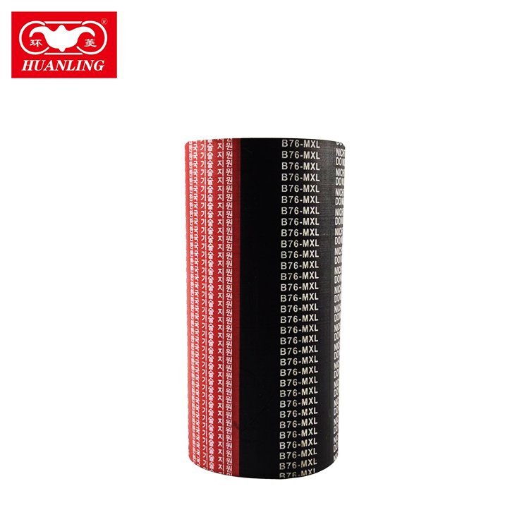 B76-MXL Factory Wholesale Industrial Rubber Belt Tooth Type Timing Belt Motorcycle Transmission Belts