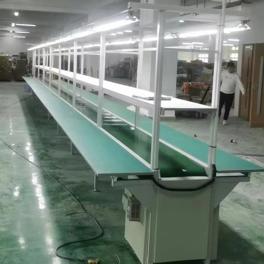 Small High-Temperature Resistant Assembly Line Conveyor Belt Industrial Automatic Grade New Transmission Belt Conveyor L