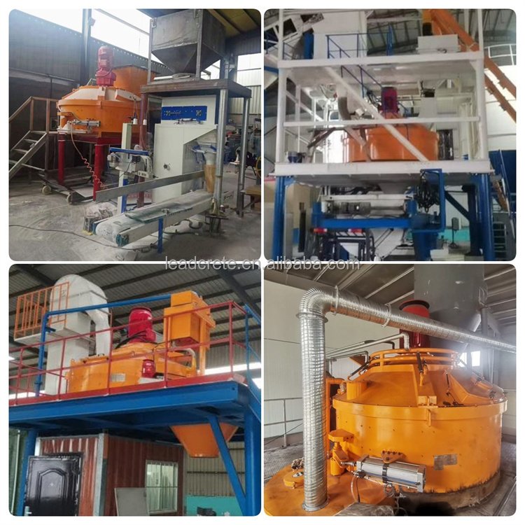 Professional Waste Brick Production Line Uhpc 1000 l Planetary Cement Concrete Mixer 500l