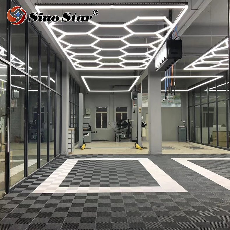 China Factory Wholesale OEM Super Bright Hexagon LED Light ST1028 Stadium Detailing Light Car Care Detailing
