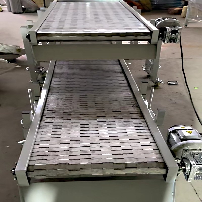 Metal Chain Plate Belt Conveyor /flat Belt conveyor