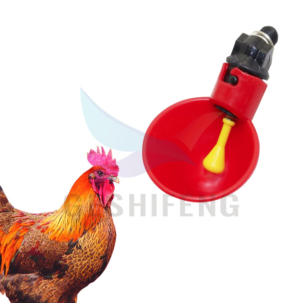 Wholesale Chicken Water Cup Automatic Drinker for Chicken Waterer Poultry Drinking Bowl Cup