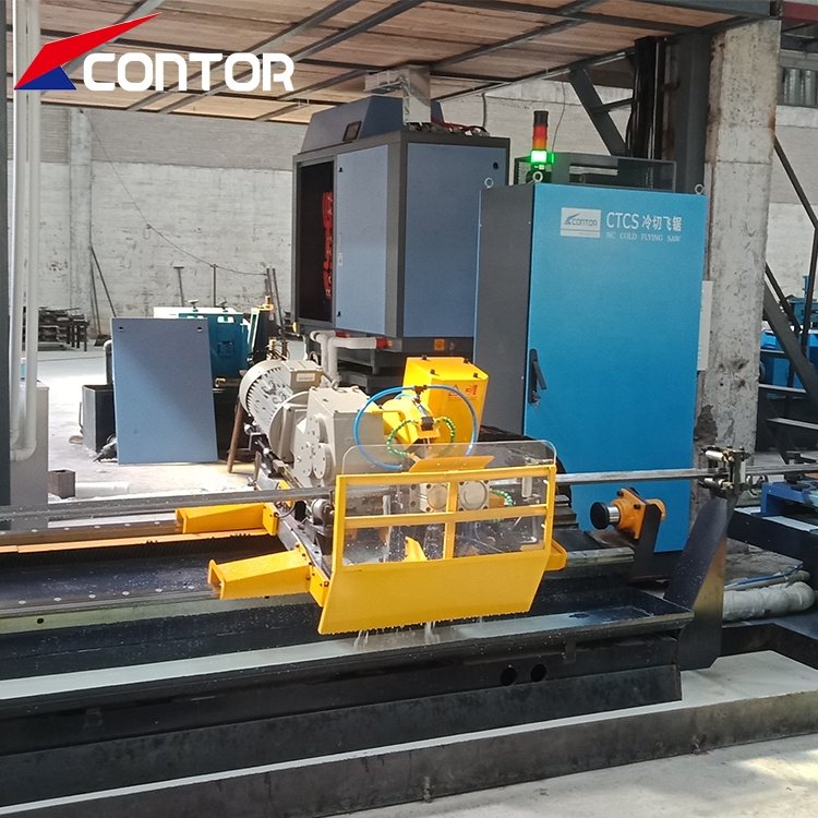 Steel Tube Mill CNC Profile Cutting Saw Industrial Metal Cut Off Saw Metal Circular Saw Metal Iron Computer Flying Saw