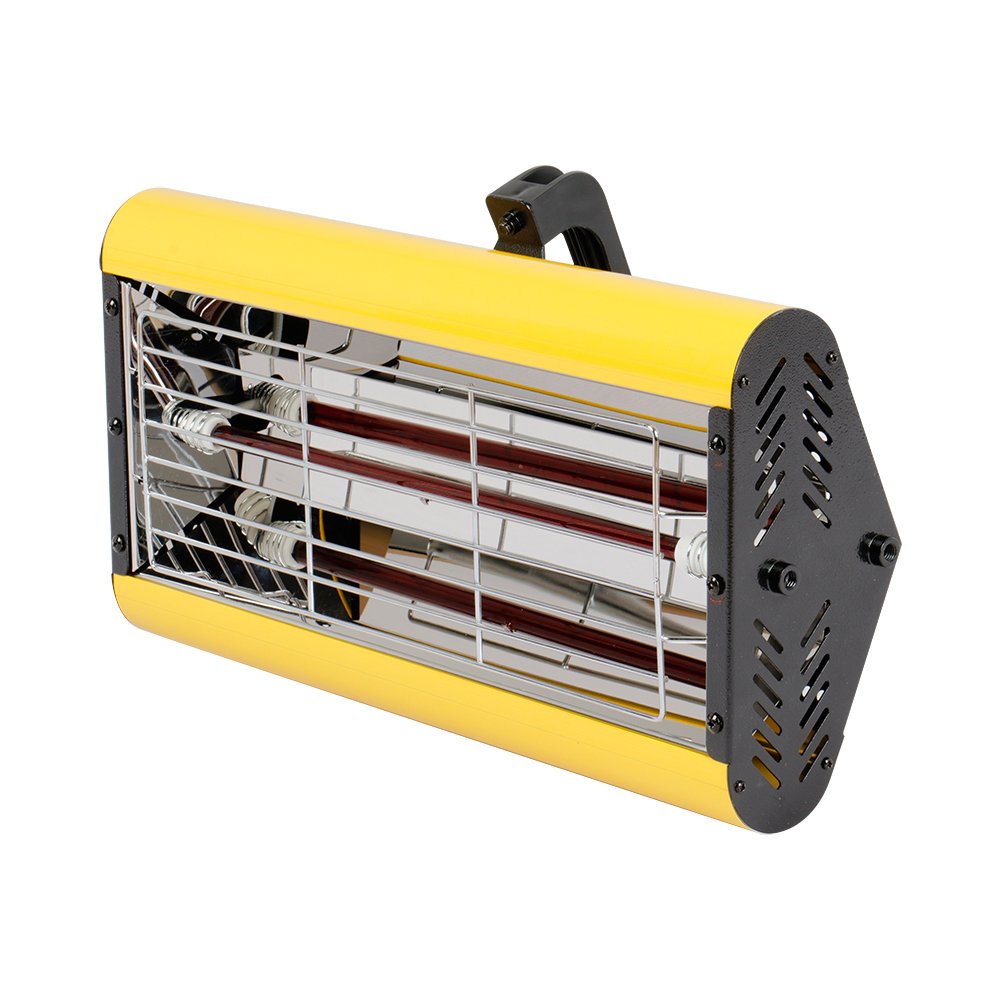 Cost-effective 1200 W Hand-held Portable Ir Shortwave Infrared Paint Curing Lamp for Car Painting Drying Baking Heat Lamp