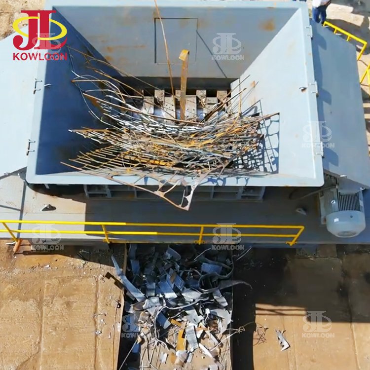 Detachable Blade Type Waste Shredder for Iron Steel Recycling Plant Used Scrap Steel Shredder-for-sale