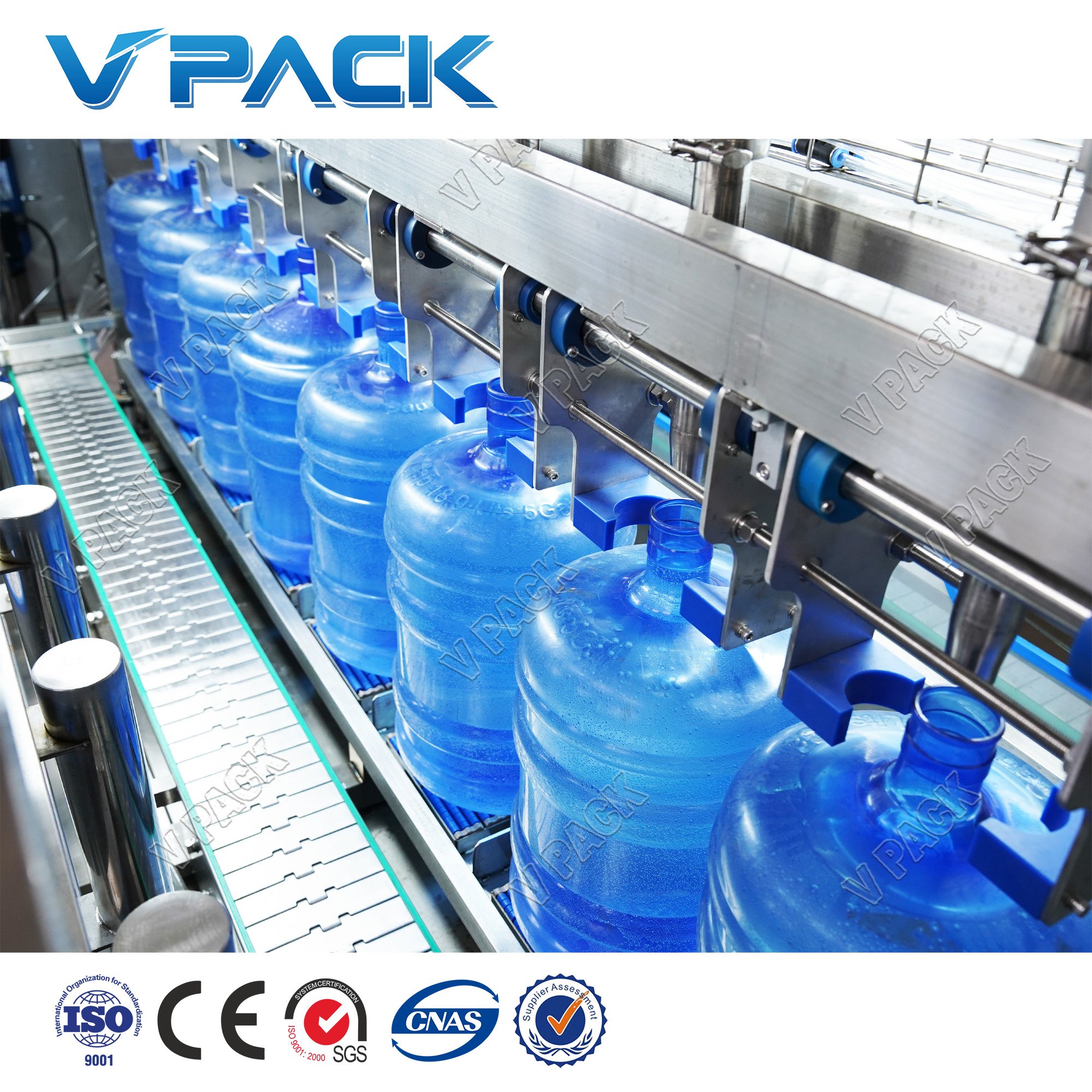 5 Gallon Water Filling Production Line 5 Gallon Bucket Filling Machine