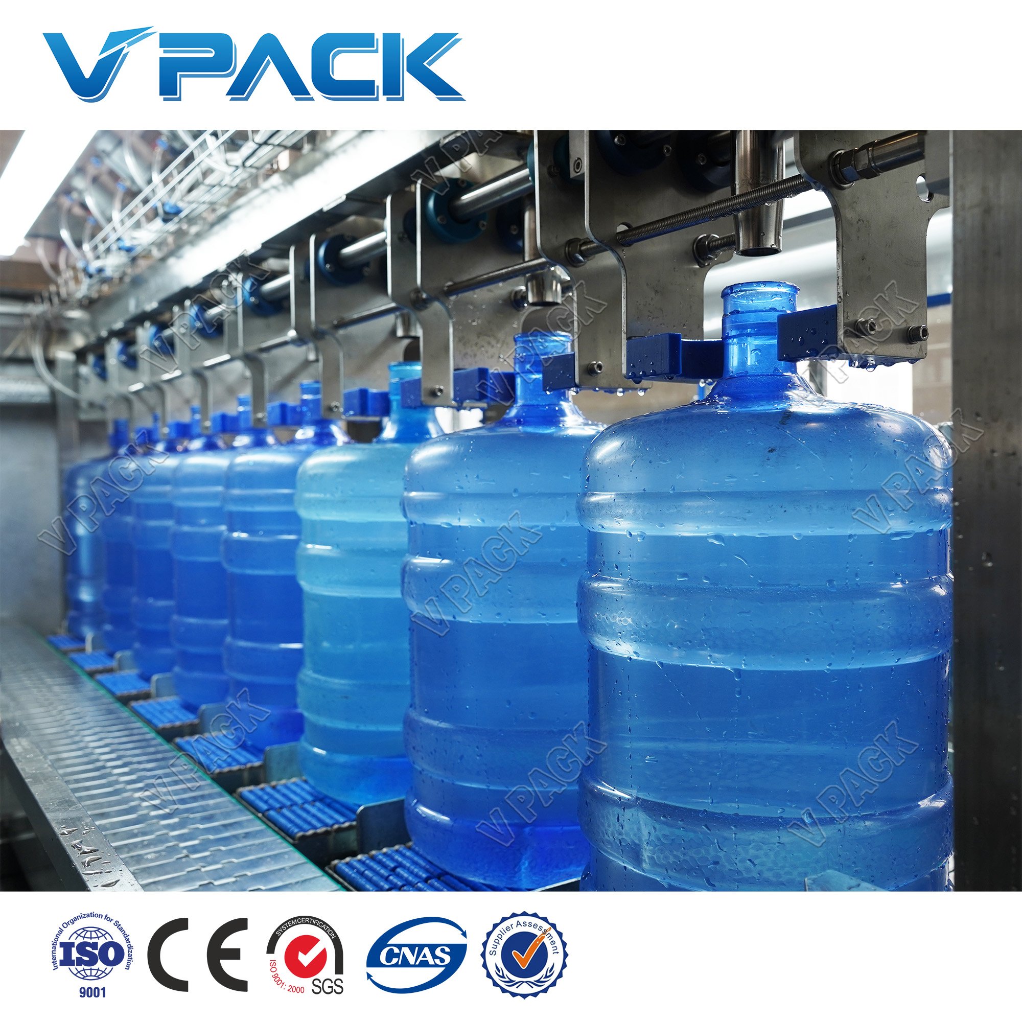 5 Gallon Water Filling Production Line 5 Gallon Bucket Filling Machine