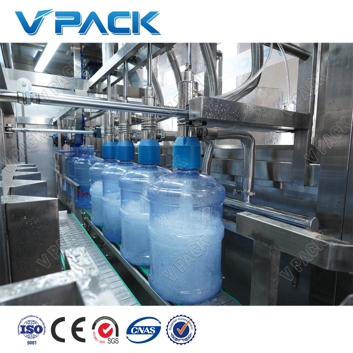 5 Gallon Water Filling Production Line 5 Gallon Bucket Filling Machine