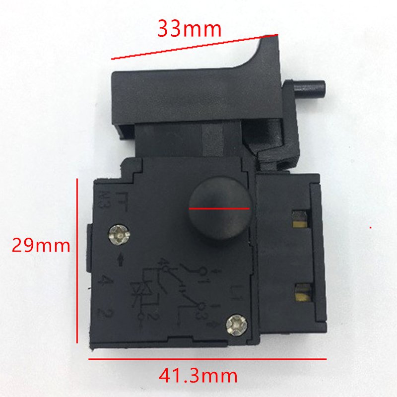 Electric tool switch accessories are suitable for Qiyang 6.5 hand drill switches, high-power 8-18 switches