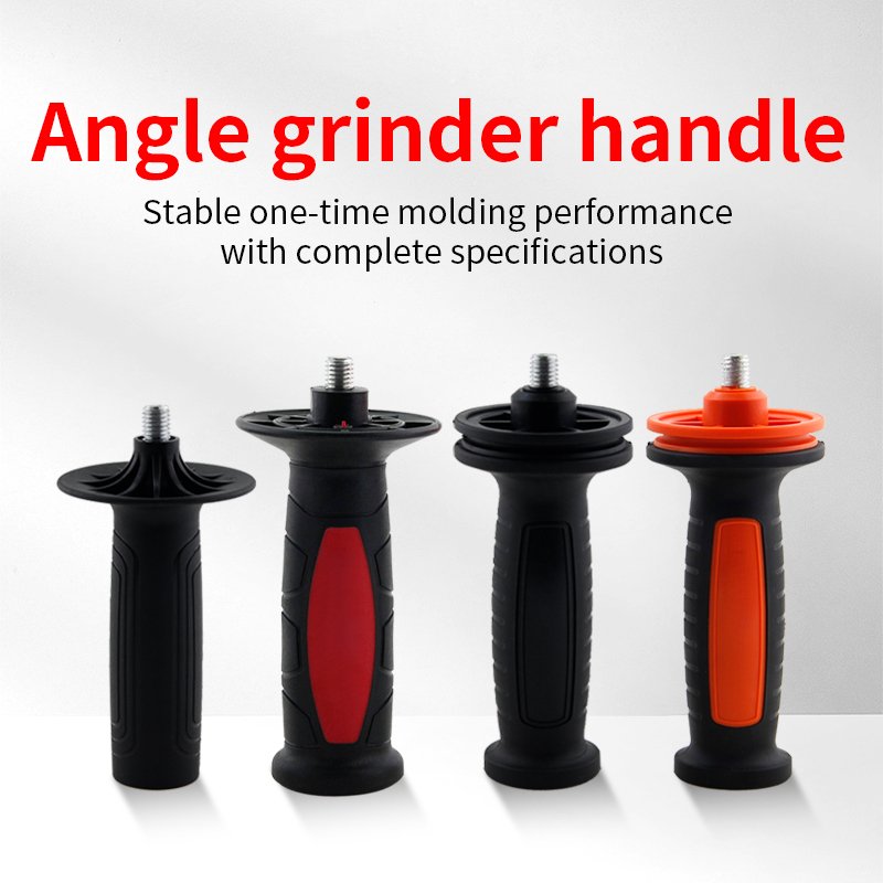 M8 M10 Thread Auxiliary Plastic Handle for 100/125 Angle Grinder Handle Polishing Machine Power Tool Accessories