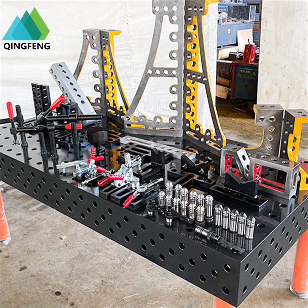 HEAVY DUTY 3D Flexible Welding Table with Jigs and Fixture D28 D16 Welding Platform