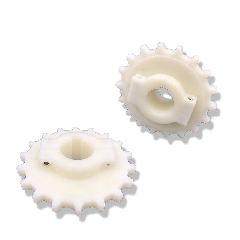 7006-7005 machined High Quality Nylon Round Classic Plastic Split Sprockets sprockets for modular belt For Modular Belt