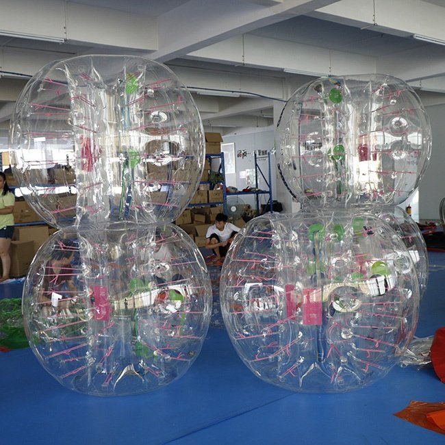 Clear TPU Human Inflatable Body Football Bumper Bubble Ball for Adult Game