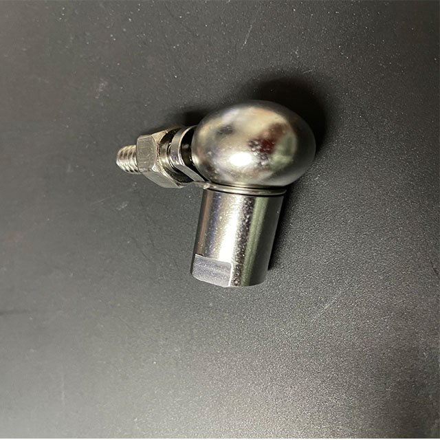 M6 X 1 DIN 71802 Carbon steel Angled Ball Joints with Threaded Shank Ball and Socket Joint