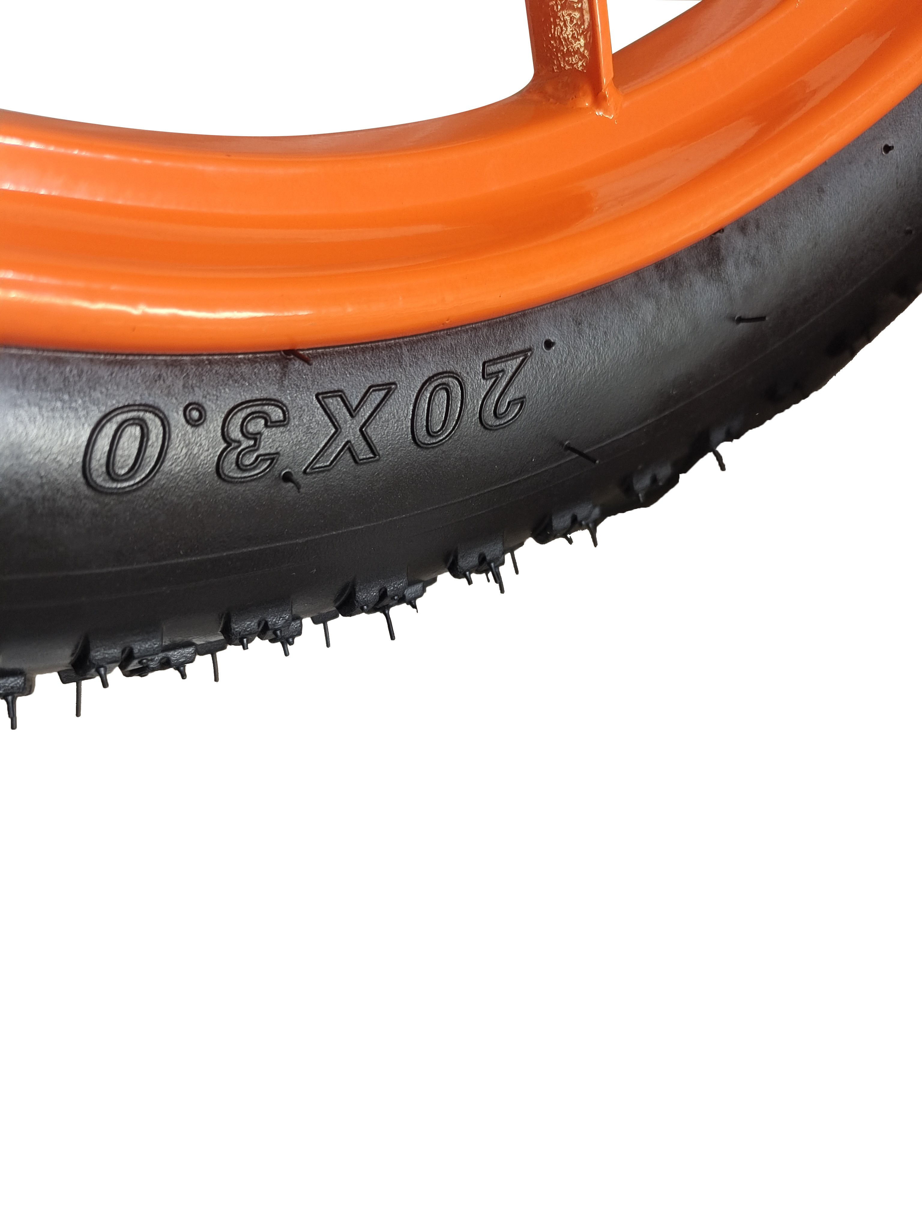 Wholesale New 20 X 3.0 Inch Rubber Inflatable Wheel One-Body Steel Ring Welding Wide Push Wheel Southeast Asia Farm Cart