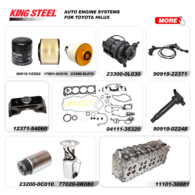 KINGSTEEL Original OEM repuestos de autos Car Spare Parts Auto Parts For TOYOTA HILUX VIGO REVO Diesel Pickup 4x4 Japanese Car