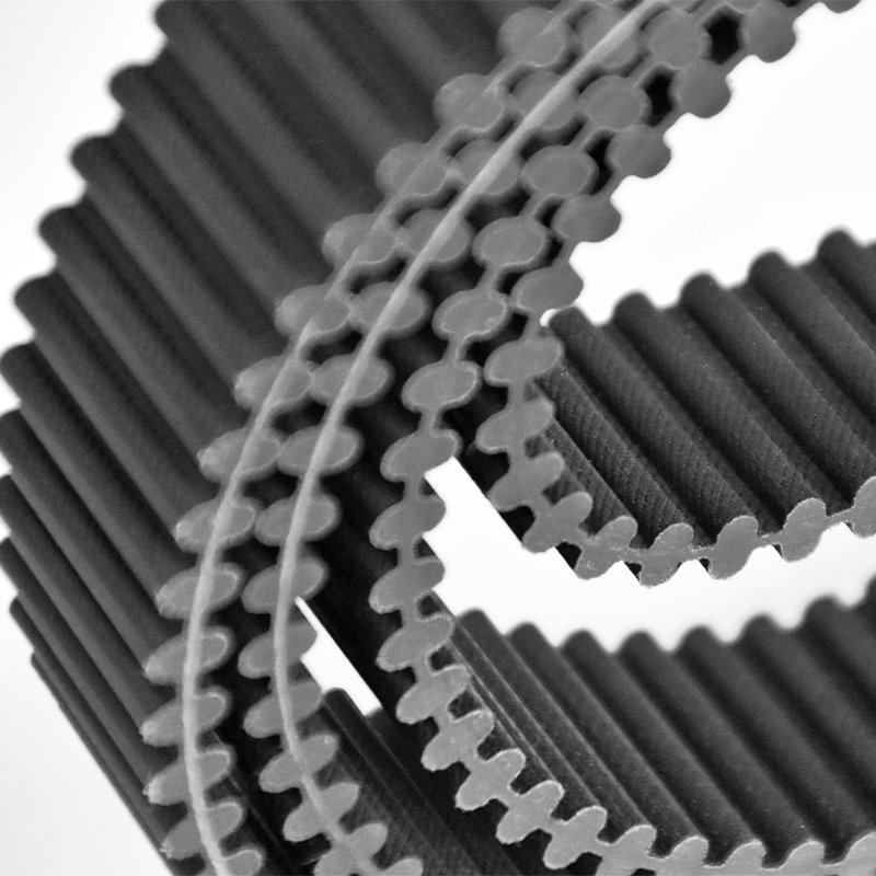 International standard double-sided D5M D8M D14M rubber timing belt