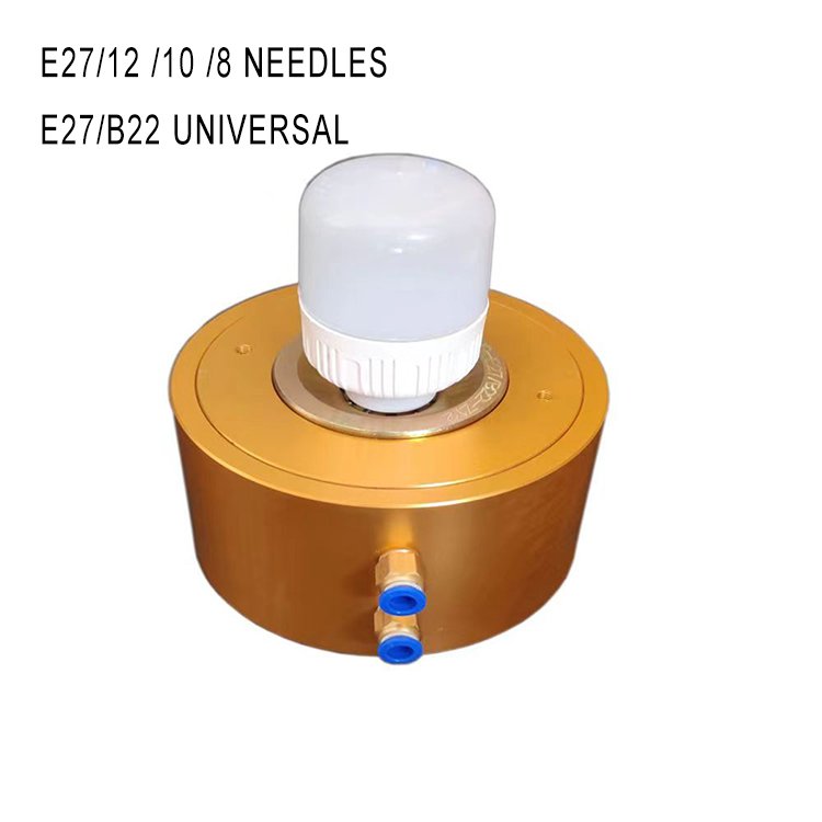 E14 E27 Manual Riveting Machine Led Bulb Punching Machine for LED Lamp Riveting
