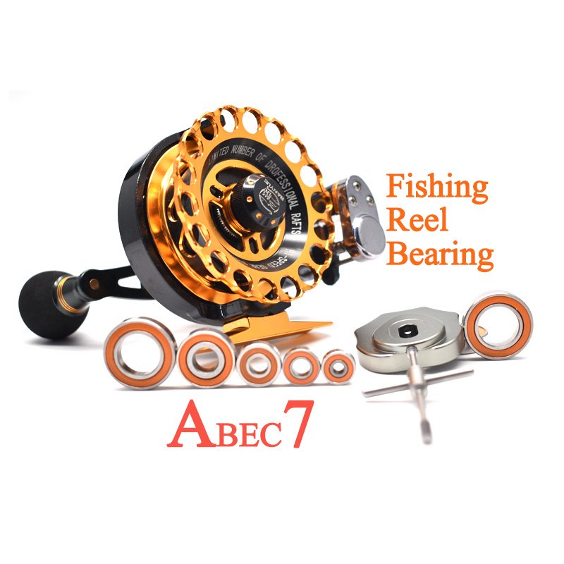 Price List China Ceramic Reel bearings Manufacture 3x10x4 4x10x4 5x11x4 ABEC9 Si3n4 Fishing rod Reel Hybrid Ceramic Ball bearing