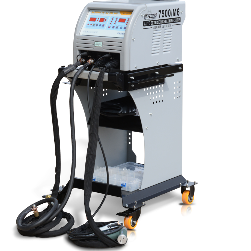 Multifunction Steel and Aluminum Dent Puller Two in One Machine for Car Body Repair Use SG-7500/M6
