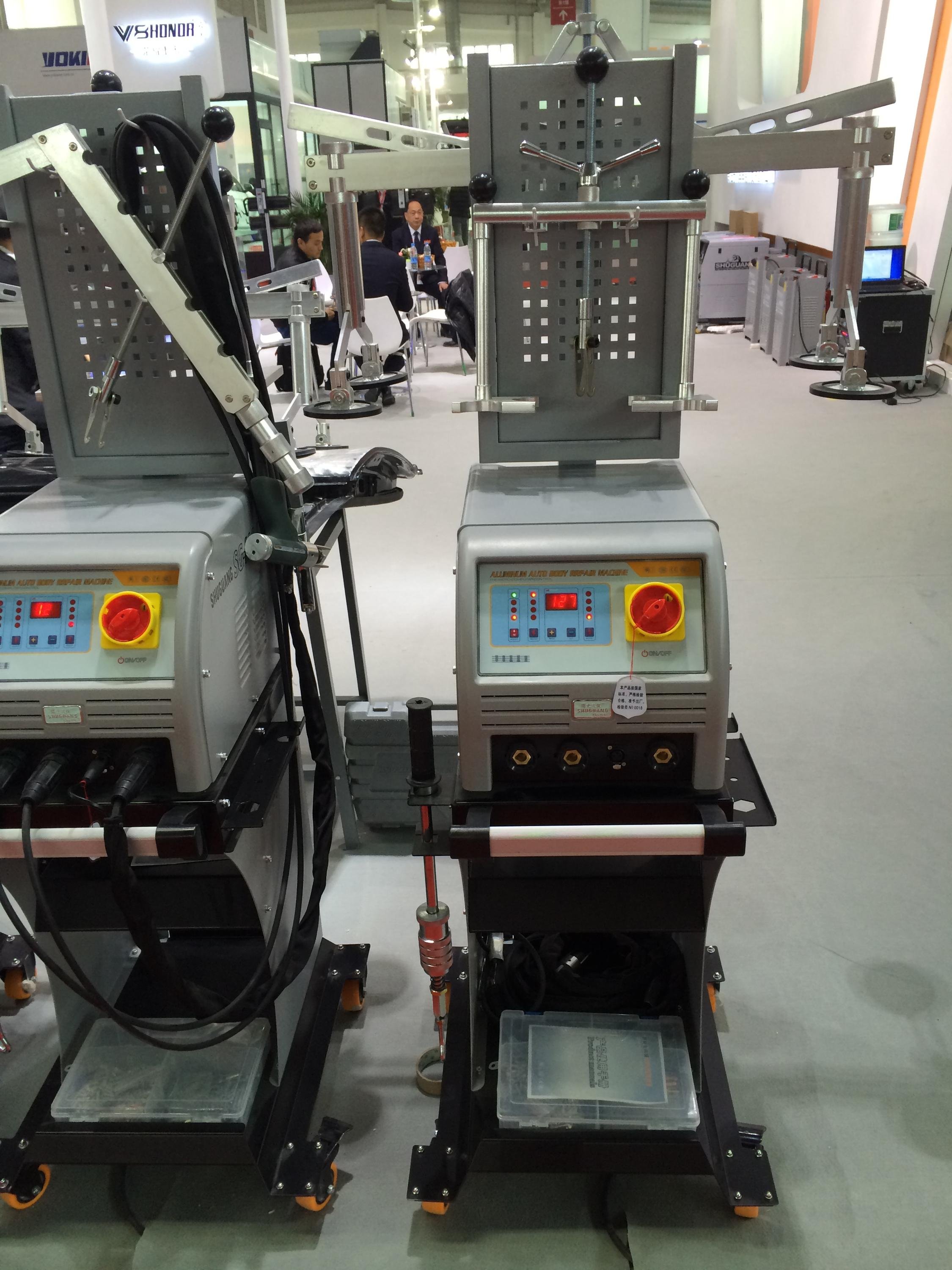Multifunction Steel and Aluminum Dent Puller Two in One Machine for Car Body Repair Use SG-7500/M6