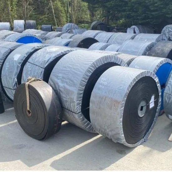 New Fire-Resistant Conveyor Belt Fire-Retardant PVC Rubber Transmission Belt Industrial Mining Custom Cutting Moulding Available