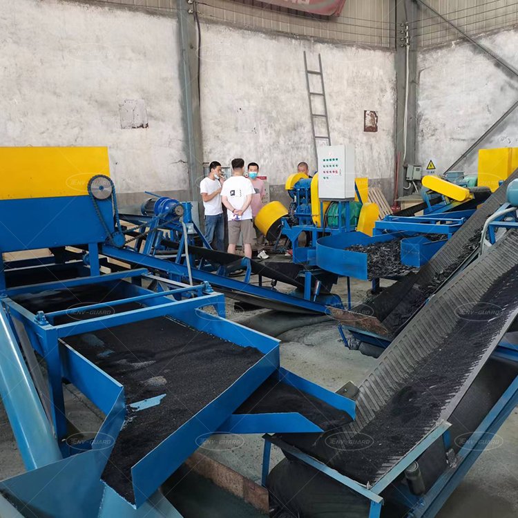 Auto Tire Recycling Machine for Scrap Tire Powder Recycling Plant Waste Tyre Rubber Powder Equipment Manufacturer