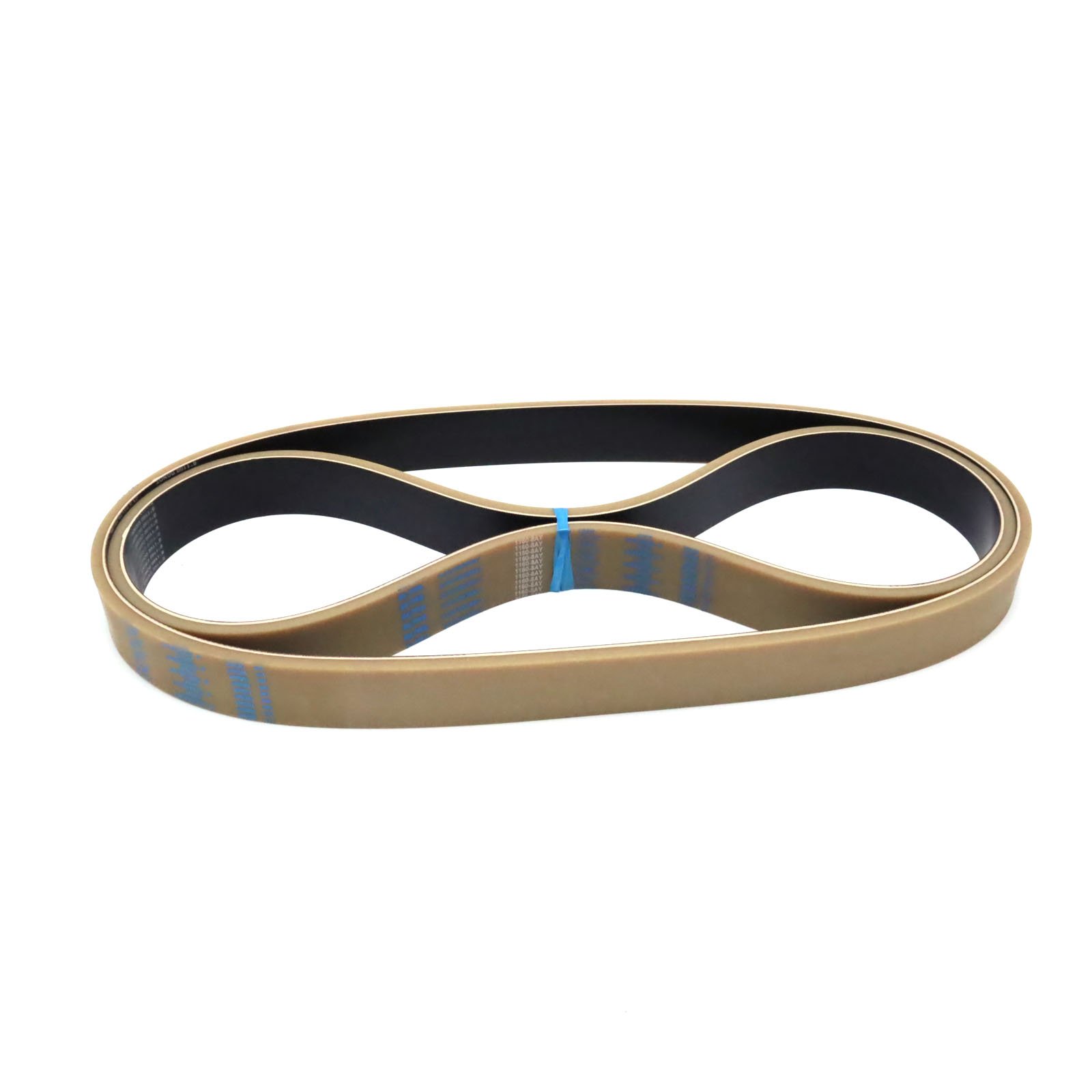 Molded Vulcanized Rubber Coated Belts Customize Groove And Slotting