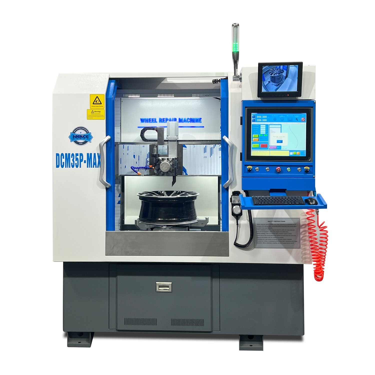 Small Machine Cnc Body Rim Repair Machine Prices Alloy Aluminum Rim Repair Equipment Rim Repair Tools DCM35P-MAX